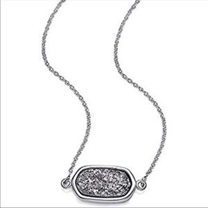 WISHMISS MOOM eyes pendant natural crystal druzy